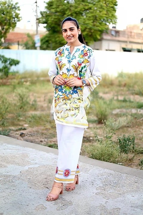 Premium Stylish Modern Printed Two Piece Co-Ord Set