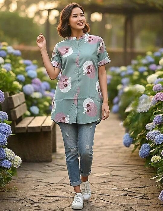 Luxe Design Premium Cotton Short Top