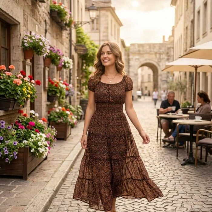 Premium Modern Maxi/Gown One-piece Dress