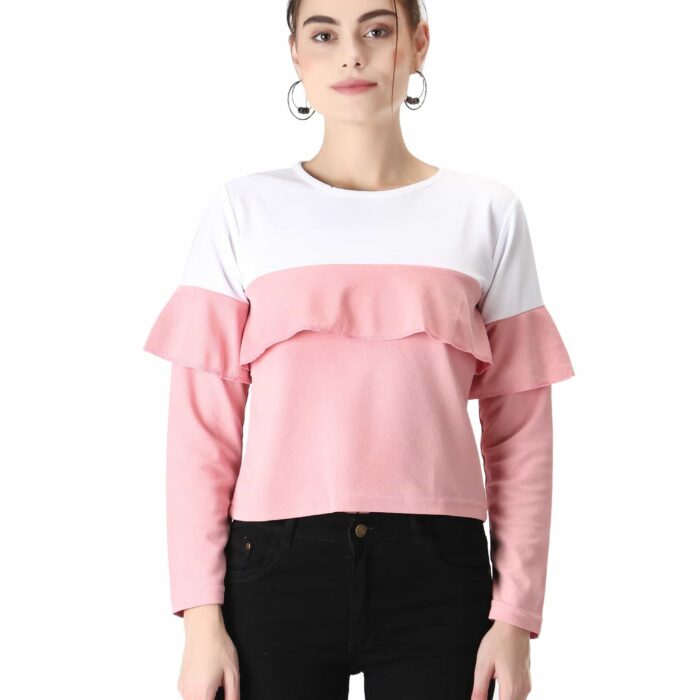 Modern Western Pink Color Top