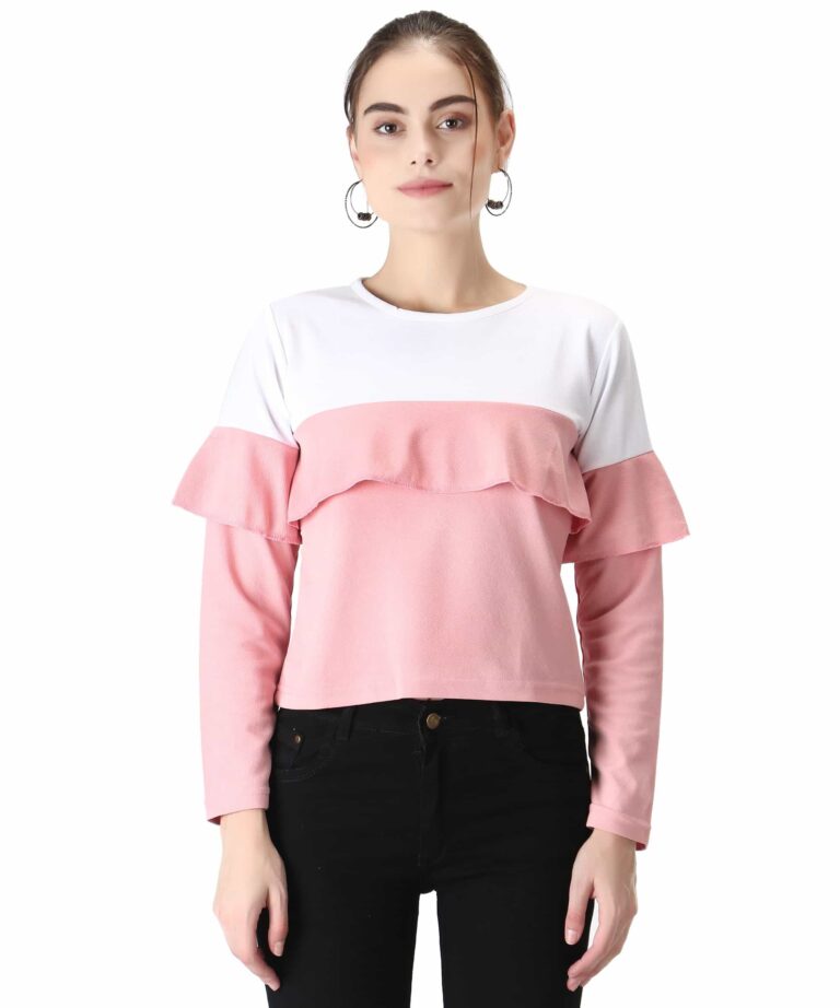 Modern Western Pink Color Top